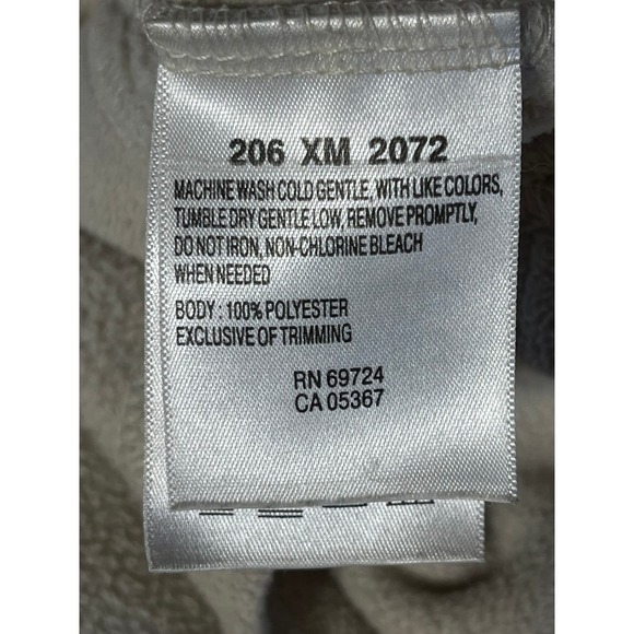 Men's Columbia fleece pull over 1/4 zip. Cream color. Size XL - Picture 5 of 6